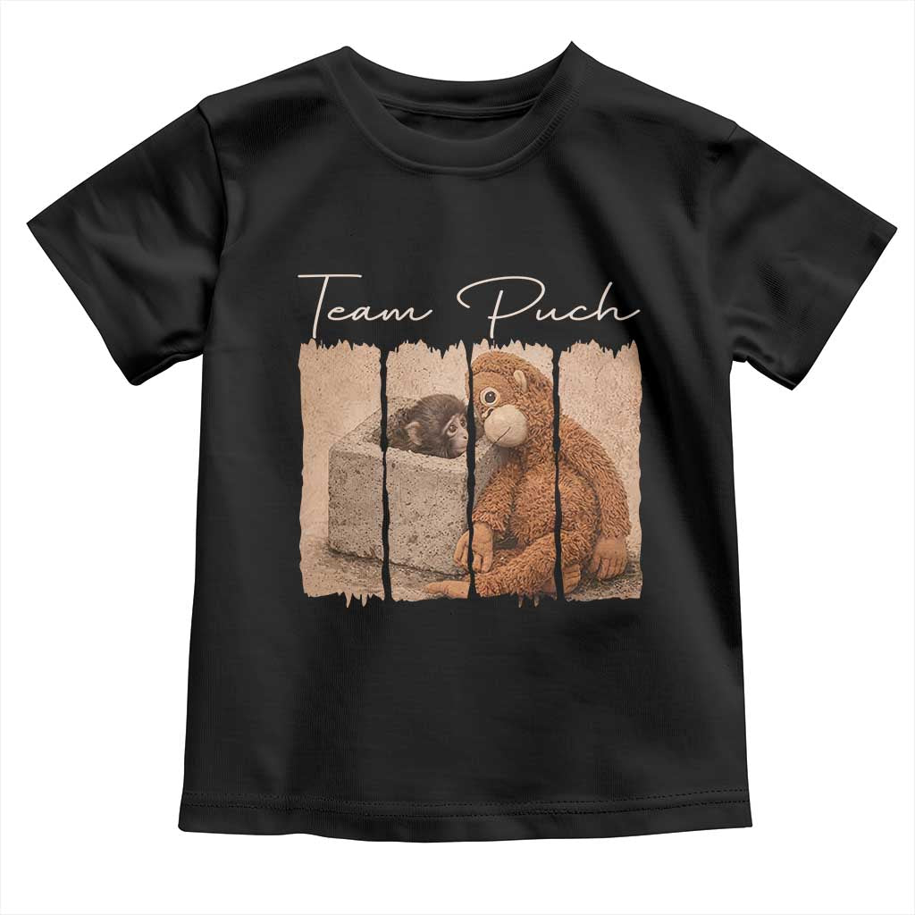 Team Punch Toddler T Shirt Baby Monkey And Plush Toy Viral