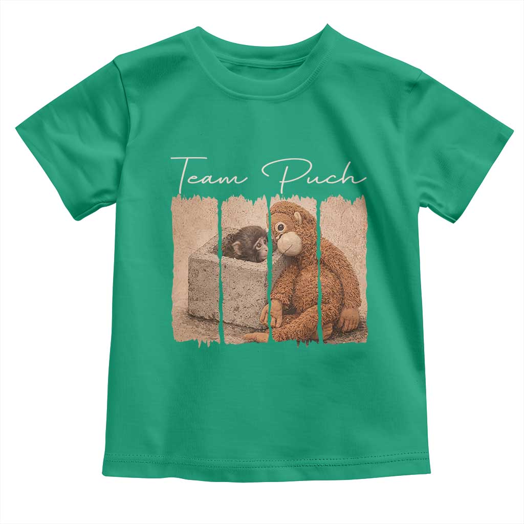 Team Punch Toddler T Shirt Baby Monkey And Plush Toy Viral