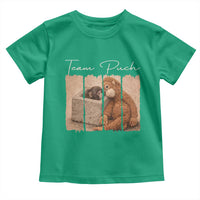 Team Punch Toddler T Shirt Baby Monkey And Plush Toy Viral