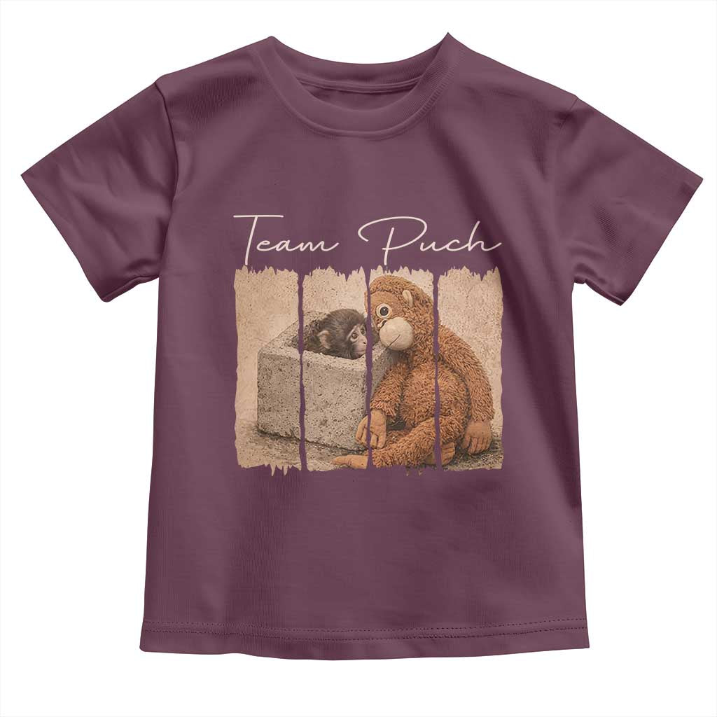 Team Punch Toddler T Shirt Baby Monkey And Plush Toy Viral