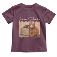Team Punch Toddler T Shirt Baby Monkey And Plush Toy Viral