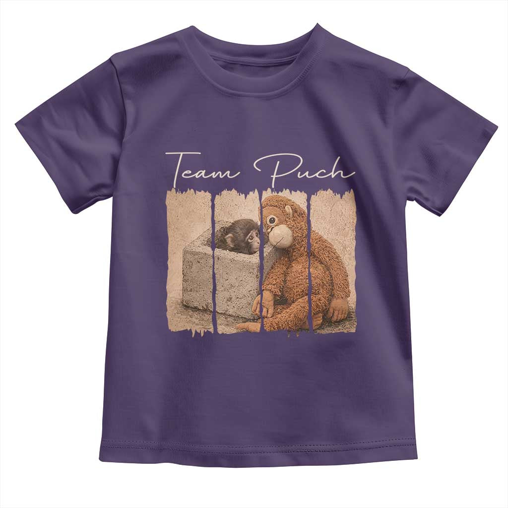 Team Punch Toddler T Shirt Baby Monkey And Plush Toy Viral