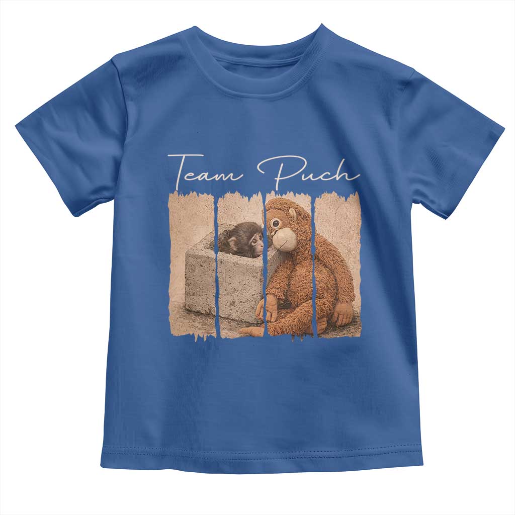 Team Punch Toddler T Shirt Baby Monkey And Plush Toy Viral