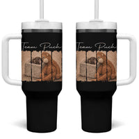 Team Punch Tumbler With Handle Baby Monkey And Plush Toy Viral