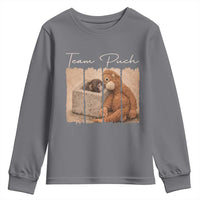 Team Punch Youth Sweatshirt Baby Monkey And Plush Toy Viral
