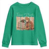 Team Punch Youth Sweatshirt Baby Monkey And Plush Toy Viral