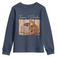 Team Punch Youth Sweatshirt Baby Monkey And Plush Toy Viral