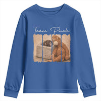 Team Punch Youth Sweatshirt Baby Monkey And Plush Toy Viral