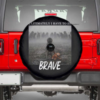 Sad Punch Monkey Spare Tire Cover Ultimately I Have To Be Brave