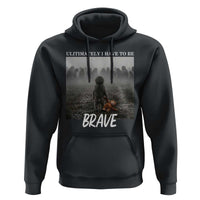 Sad Punch Monkey Hoodie Ultimately I Have To Be Brave