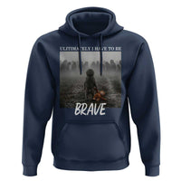 Sad Punch Monkey Hoodie Ultimately I Have To Be Brave