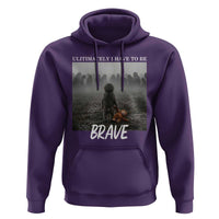 Sad Punch Monkey Hoodie Ultimately I Have To Be Brave