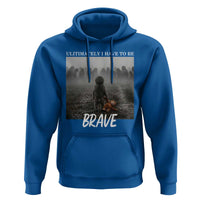 Sad Punch Monkey Hoodie Ultimately I Have To Be Brave