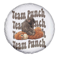 Team Punch Monkey Spare Tire Cover Baby Monkey And Plush Toy Viral