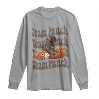 Team Punch Monkey Long Sleeve Shirt Baby Monkey And Plush Toy Viral