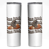 Team Punch Monkey Skinny Tumbler Baby Monkey And Plush Toy Viral