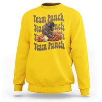 Team Punch Monkey Sweatshirt Baby Monkey And Plush Toy Viral