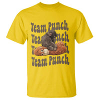 Team Punch Monkey T Shirt Baby Monkey And Plush Toy Viral