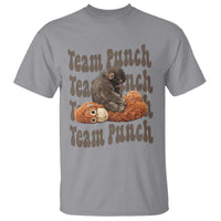 Team Punch Monkey T Shirt Baby Monkey And Plush Toy Viral