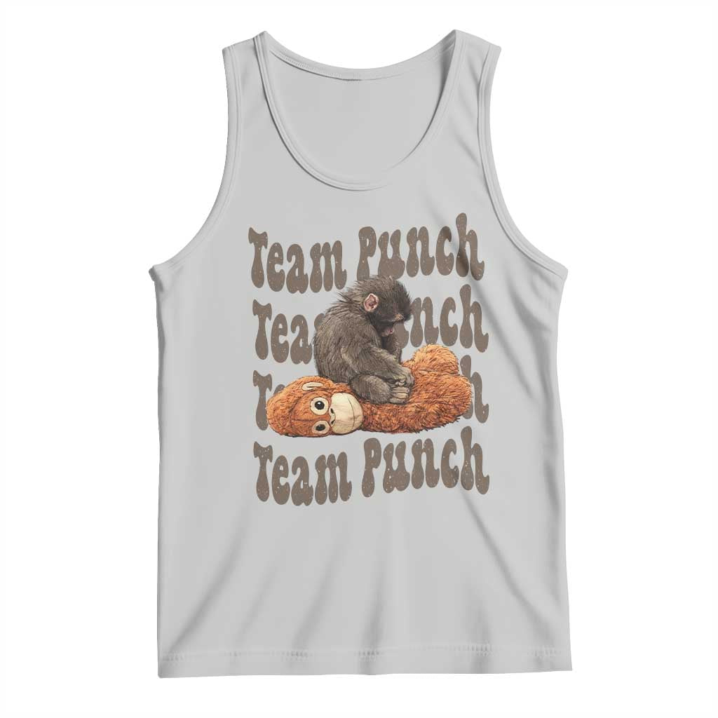 Team Punch Monkey Tank Top Baby Monkey And Plush Toy Viral