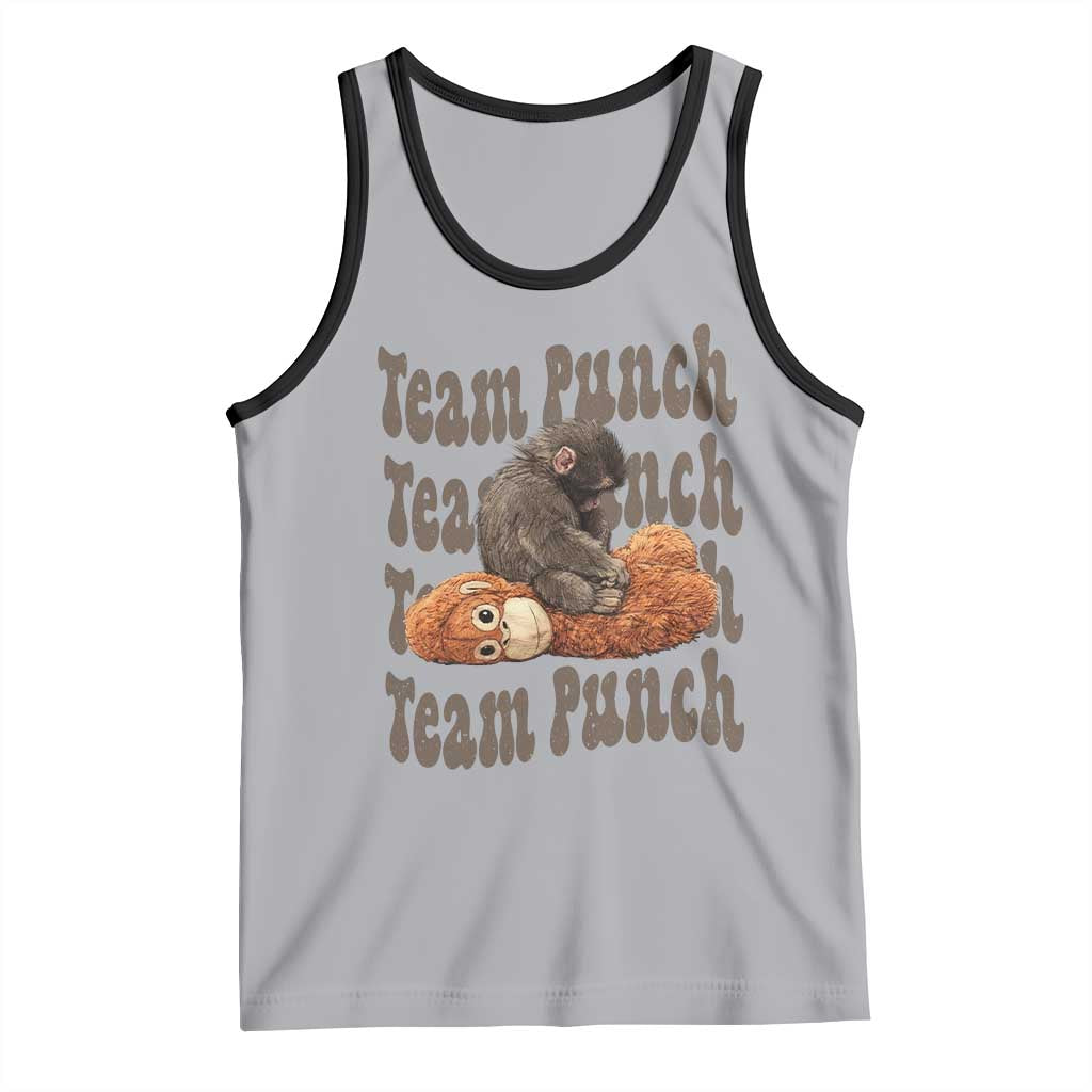 Team Punch Monkey Tank Top Baby Monkey And Plush Toy Viral