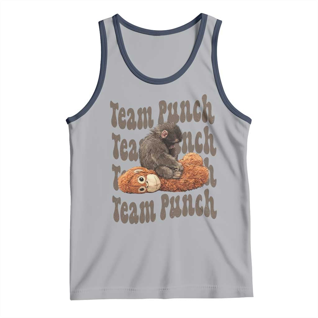 Team Punch Monkey Tank Top Baby Monkey And Plush Toy Viral