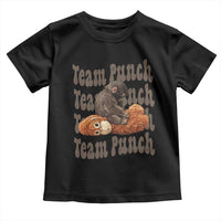 Team Punch Monkey Toddler T Shirt Baby Monkey And Plush Toy Viral
