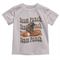 Team Punch Monkey Toddler T Shirt Baby Monkey And Plush Toy Viral