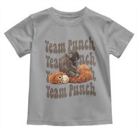 Team Punch Monkey Toddler T Shirt Baby Monkey And Plush Toy Viral