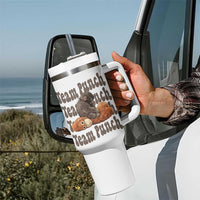 Team Punch Monkey Tumbler With Handle Baby Monkey And Plush Toy Viral