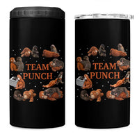 Team Punch Monkey 4 in 1 Can Cooler Tumbler Viral Baby Monkey Meme