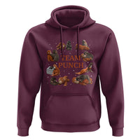 Team Punch Monkey Hoodie Viral Baby Monkey Meme