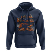 Team Punch Monkey Hoodie Viral Baby Monkey Meme