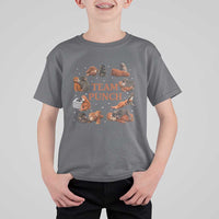 Team Punch Monkey T Shirt For Kid Viral Baby Monkey Meme