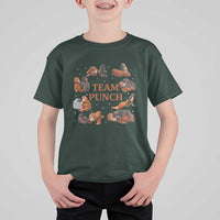 Team Punch Monkey T Shirt For Kid Viral Baby Monkey Meme