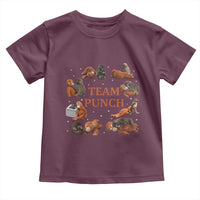 Team Punch Monkey Toddler T Shirt Viral Baby Monkey Meme