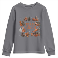 Team Punch Monkey Youth Sweatshirt Viral Baby Monkey Meme