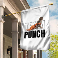 Team Punch Monkey Garden Flag Viral Trend Baby Monkey Meme