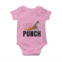 Team Punch Monkey Baby Onesie Viral Trend Baby Monkey Meme