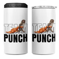 Team Punch Monkey 4 in 1 Can Cooler Tumbler Viral Trend Baby Monkey Meme