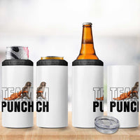 Team Punch Monkey 4 in 1 Can Cooler Tumbler Viral Trend Baby Monkey Meme