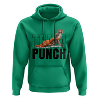 Team Punch Monkey Hoodie Viral Trend Baby Monkey Meme