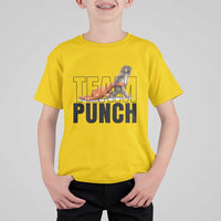 Team Punch Monkey T Shirt For Kid Viral Trend Baby Monkey Meme