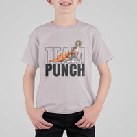 Team Punch Monkey T Shirt For Kid Viral Trend Baby Monkey Meme