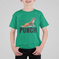 Team Punch Monkey T Shirt For Kid Viral Trend Baby Monkey Meme