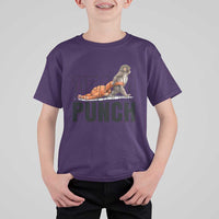 Team Punch Monkey T Shirt For Kid Viral Trend Baby Monkey Meme