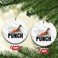 Team Punch Monkey Ceramic Ornament Viral Trend Baby Monkey Meme