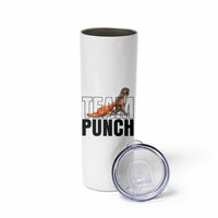 Team Punch Monkey Skinny Tumbler Viral Trend Baby Monkey Meme