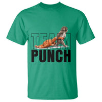 Team Punch Monkey T Shirt Viral Trend Baby Monkey Meme