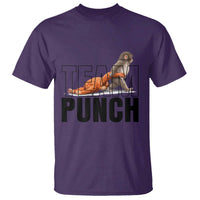 Team Punch Monkey T Shirt Viral Trend Baby Monkey Meme